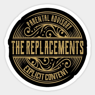 The Replacements Vintage Ornament Sticker